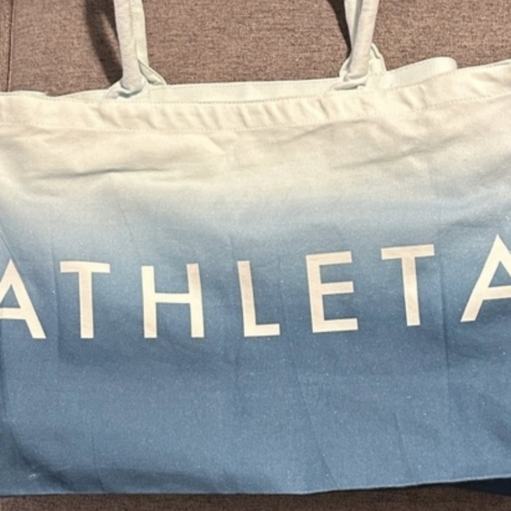 Athleta Gradient Blue Tote Bag